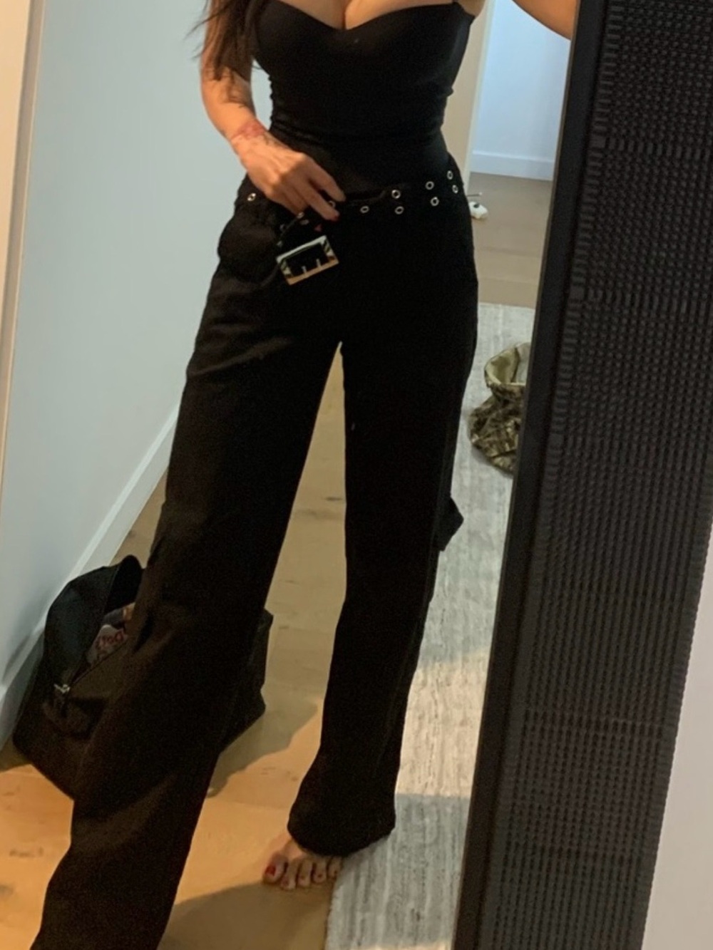 White Fox Boutique Good Days Ahead Low Rise Pants